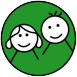 Darstellung von Mann und Frau