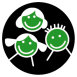 Ikonografische Darstellung eines lächelnden Smileys